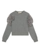 Blumarine Grey Wool Sweater