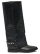 Strategia Black Rubber Boots