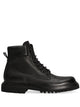 Dolce & Gabbana Black Bovine Polyester Boots