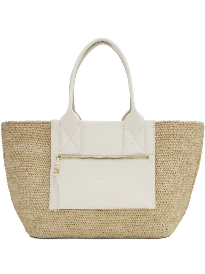 Ganni Shopper Raffia