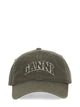 Ganni Baseball Hat With Logo