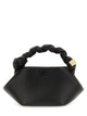 Ganni Black Recycled Leather Polyurethane Polyester Bag