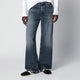 Agolde Luka Jeans In Washed Dark Indigo Denim