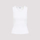 Agolde White Poppy Organic Cotton Tank Top