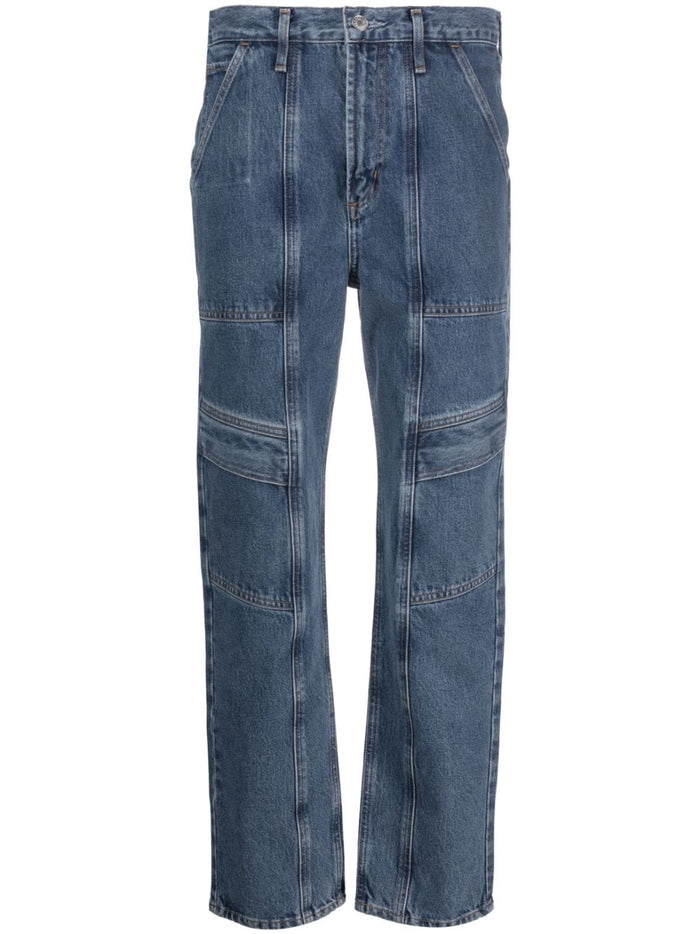 Agolde Cargo Straight-Leg Jeans