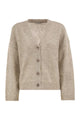Peserico V-Neck Knitted Cardigan With Sequins