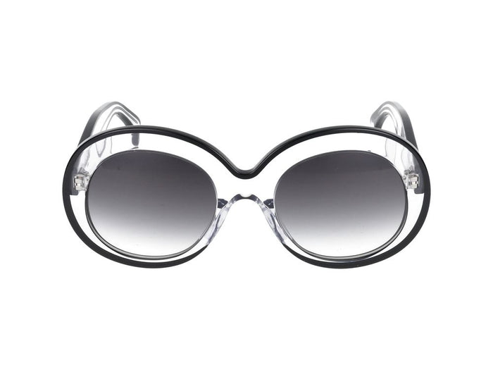 Alaia Sunglasses Aa0063s 001 Crystal Crystal Grey 54/21/140
