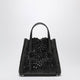 Alaia Mina 20 Vienne Calfskin Tote Bag In Black