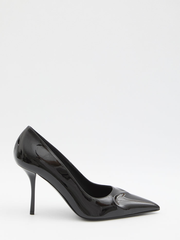 Alaia 100Mm Leather High-Heel Pumps
