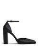 Alaia Square D`Orsay Leather Pumps