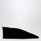 Alaia Black Velvet Cubeheeled Mule