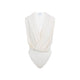 Alaia Sm Natural Hooded Bodysuit
