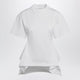 Alaia Panelled Cotton Tshirt In White