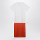 Alaia Fringed Cotton Jersey Tshirt In White