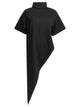 Alaia "Triangle" Mock Neck T-Shirt