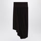 Alaia Ebony Brown Fluid Jersey Skirt