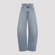 Alaia Round Denim Jean Pants