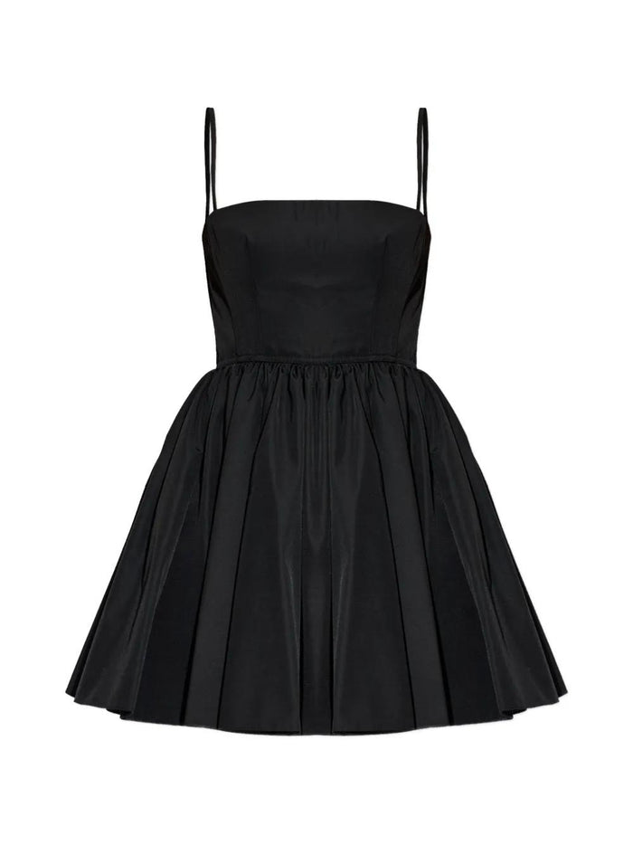 Alaia Smocked Flare Dress