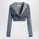 Alaia Denim Hooded Jacket