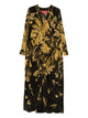F.r.s For Restless Sleepers Silk Blend Printed Maxi Dress