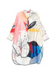 F.r.s For Restless Sleepers Printed Silk Dress
