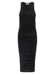 Elisabetta Franchi Logo Embroidery Dress