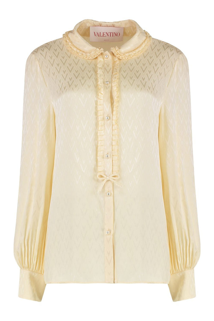 Valentino Garavani Toute La V Silk Shirt