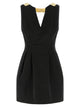 Elisabetta Franchi Metal Plaque Dress