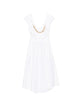 Elisabetta Franchi White Viscose Dress