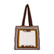 Casablanca Crochet Shopper Bag - - Cotton - Brown
