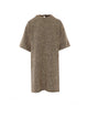 Fabiana Filippi Brown Tweed Dress
