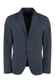 The (Alphabet) The (Jacket) - Single-Breasted Two-Button Jacket