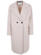 Harris Wharf London Women Dropped Shoulder Double Breasted Coat Pressed Wool