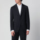 Lardini Blue Single-Breasted Jacket In Wool