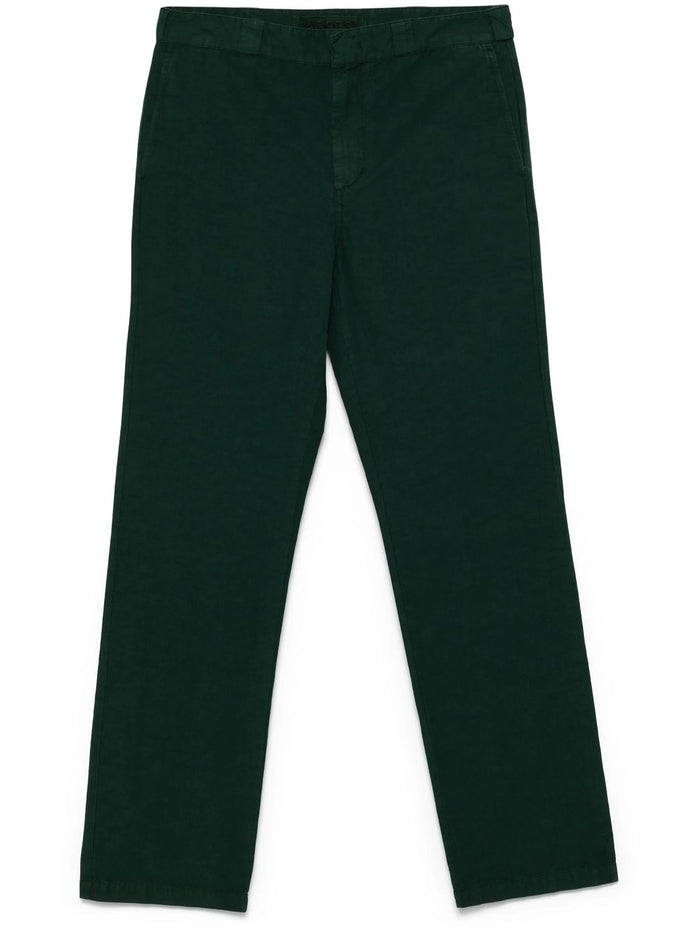 Aspesi Verde Cotton Linen Pants