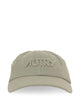 Autry Green Cotton Logo Embroidery Hat