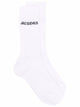 Jacquemus Logo-Embroidered Ribbed Socks