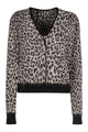 Max Mara Studio Acume Jacquard Knit Cardigan