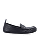 Acne Studios Black Nappa Leather Loafers