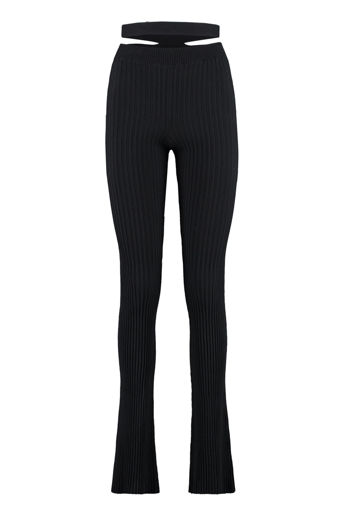 Andreadamo Ribs Knitted Trousers