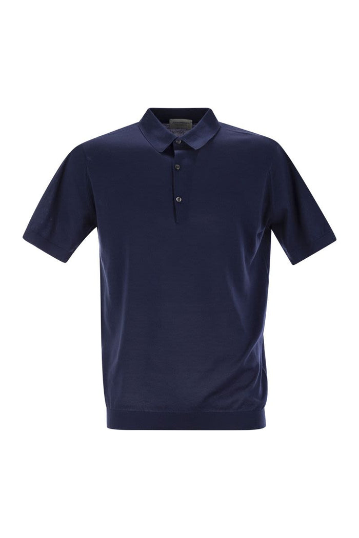 John Smedley Adrian - Cotton Short-Sleeved Polo Shirt