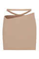 Andreadamo Knitted Mini Skirt