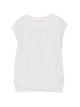 Absolut Cashmere Naomi Glitter Silver Lyocell Cashmere Top
