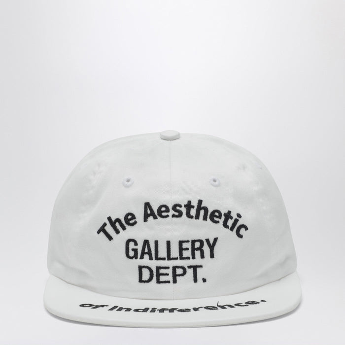 Gallery Dept. White Baseball Cap With Logo Embroidery
