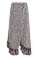 Paco Rabanne Fringed Wrap Skirt