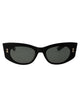 Akoni Black W Acetate Sunglasses