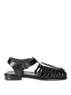 Hereu Smooth Grain Leather Sandals