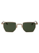 Movitra Gun With Gradient Flash Rose Gold Lenses Acetate Sunglasses