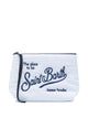 Mc2 Saint Barth "Aline" Seersucker Stripes Pouch
