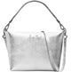 Mc2 Saint Barth Silver Logo Detail Shoulder Bag